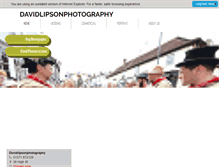 Tablet Screenshot of dlipsonphoto.com